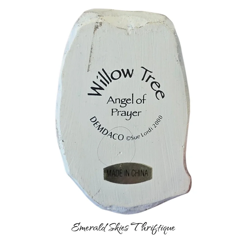 Willow tree angel of‎ prayer figurine , no box. Free shipping